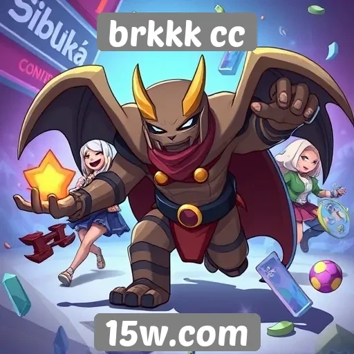 Variedade de jogos disponíveis no brkkk cc